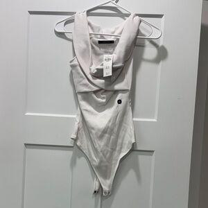 Abercrombie & Fitch Cream Bodysuit